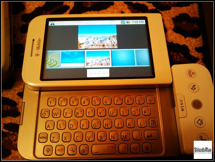 HTC Dream op Imobile