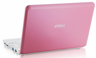 MSI Wind U100 roze