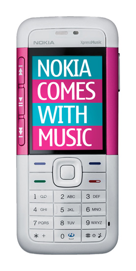 Nokia Xpressmusic 5310 Comes With Music