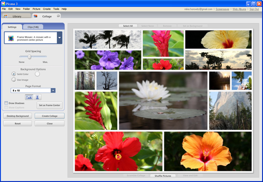 Google Picasa - collage