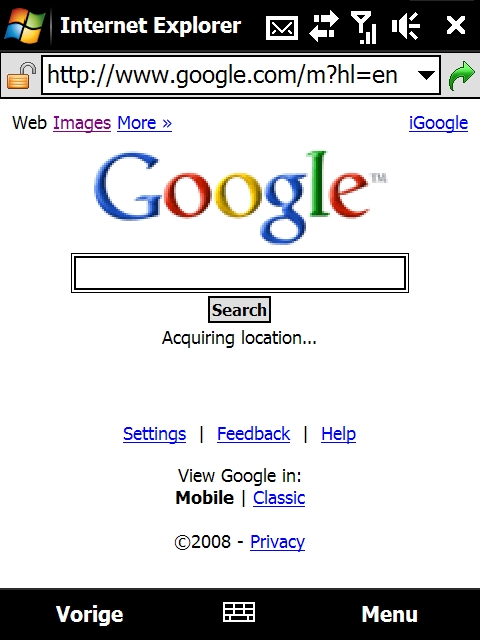 Google Local bepaalt locatie