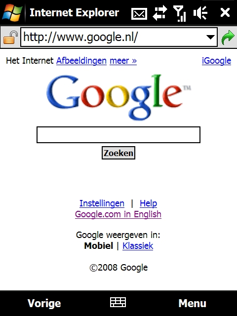 Google Local locatiebepaling werkt niet in Nederlandse versie