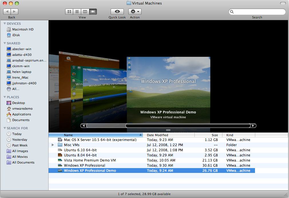 VMware Fusion 2.0