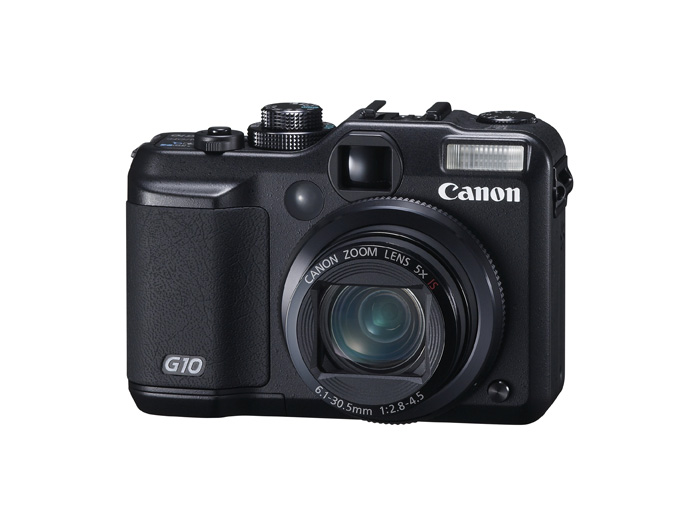 Canon Powershot G10 Zwart (Voorkant)