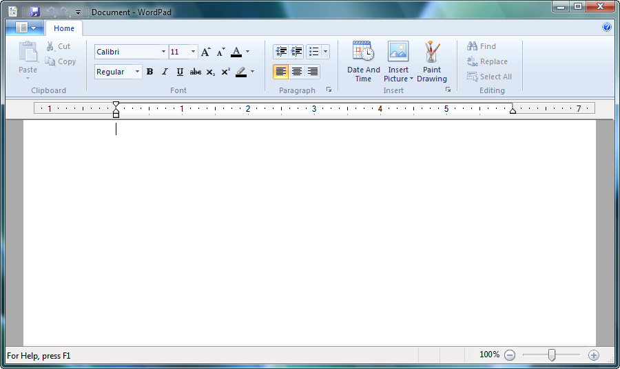 Windows 7 screenshots
