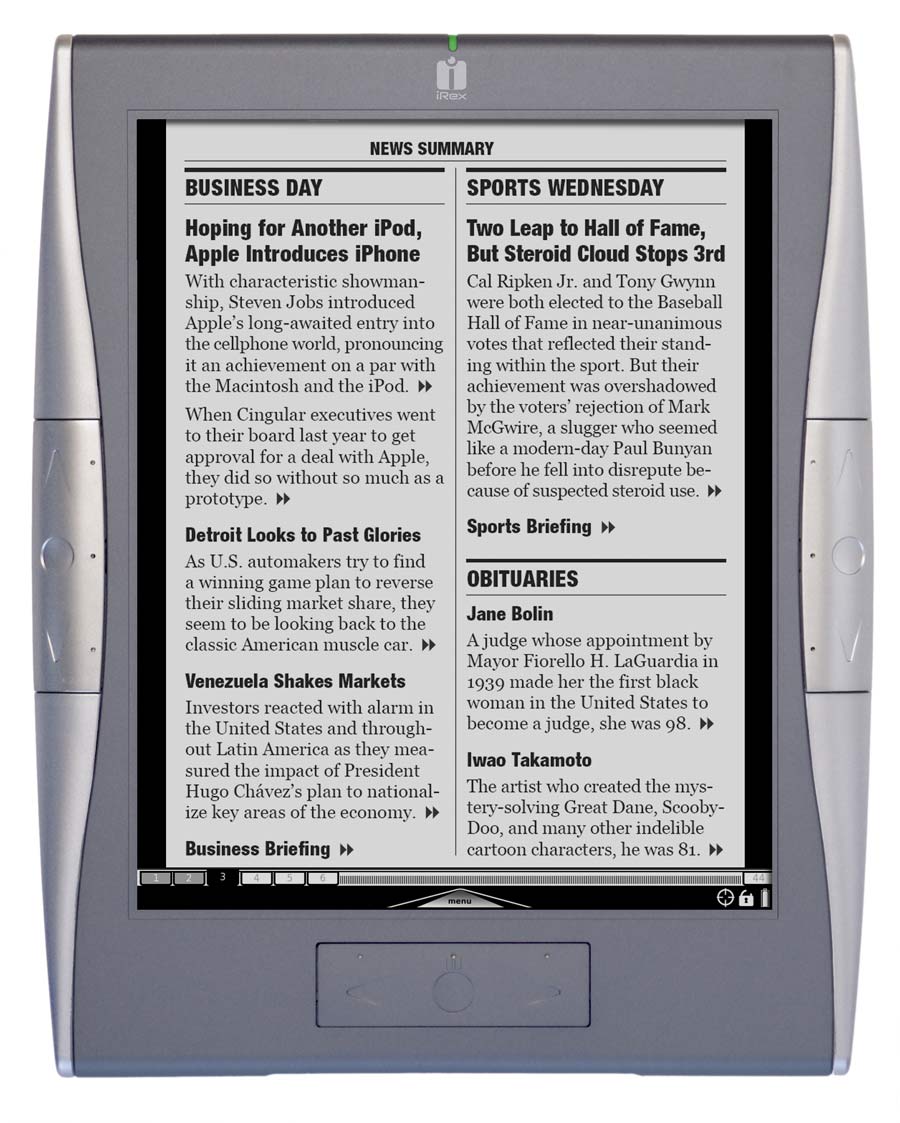 Irex  Digital Reader 1000-serie