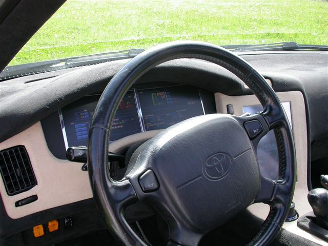 Toyota MR2 dashboard