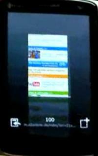 Tab switcher Opera Mobile op Touch HD