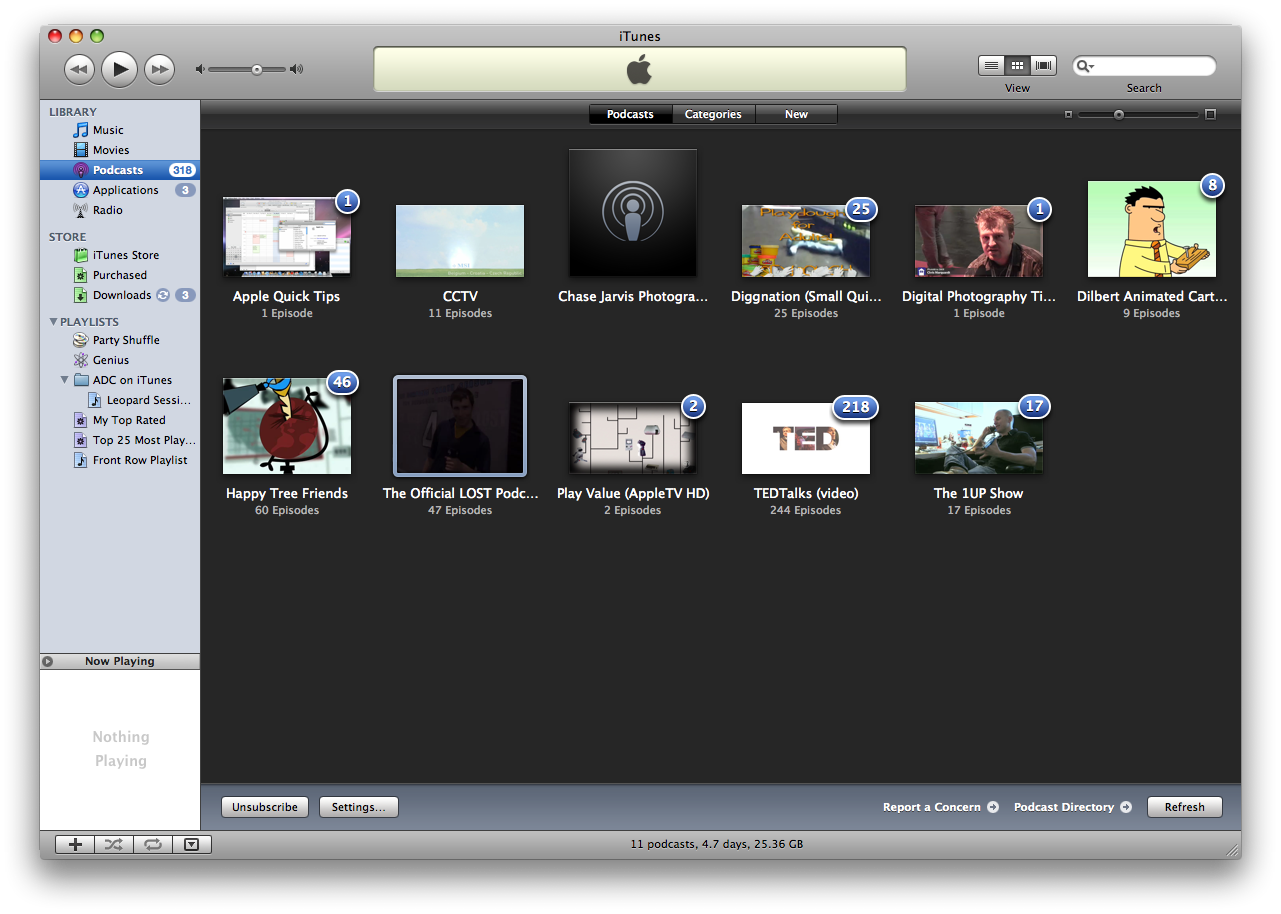 Apple iTunes 8.0.1