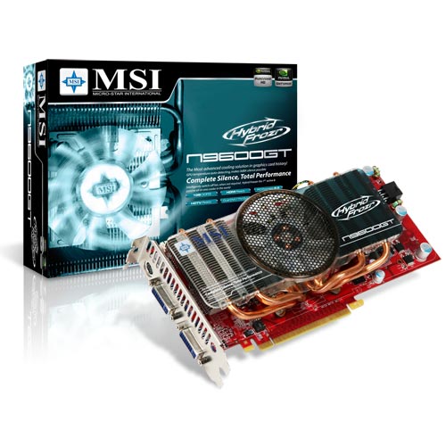 MSI N9600GT Hybrid Freezer