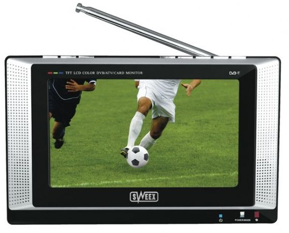 Sweex 7 Inch DVB-T TV