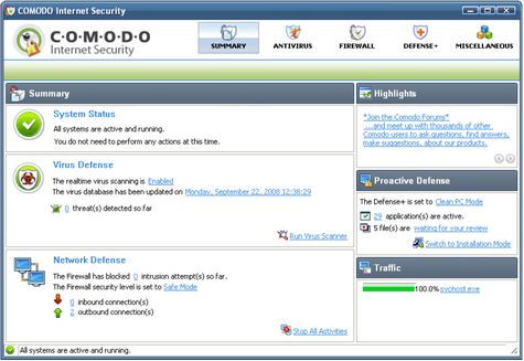 Comodo Internet Security 3.5
