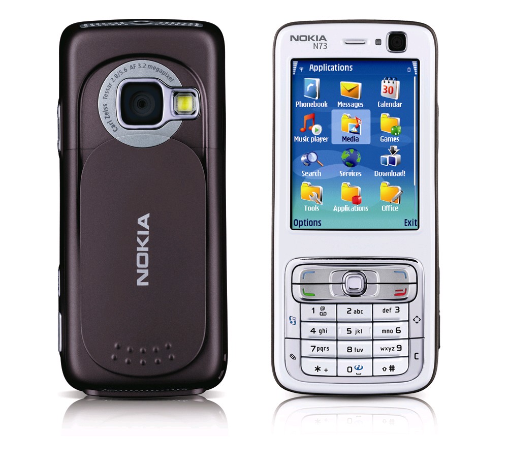 Nokia N73 Zilver