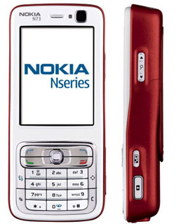 Nokia N73 Rood
