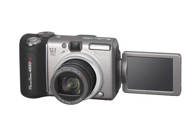 Canon Powershot A650 IS Zilver