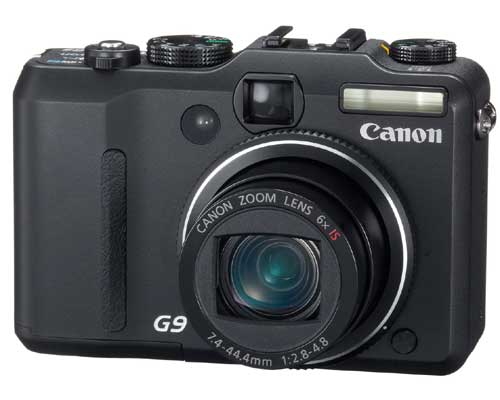 Canon Powershot G9 Zwart