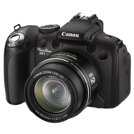 Canon Powershot SX1 IS Zwart