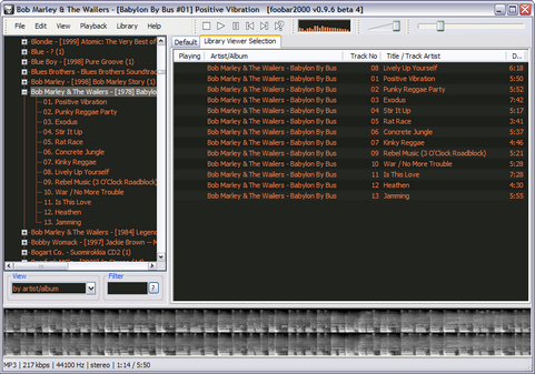 foobar2000 0.9.6 beta 4 screenshot (481 pix)