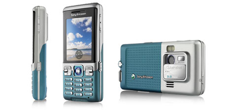 Sony Ericsson C702  Blauw