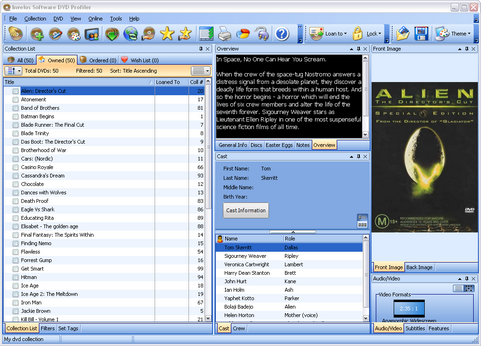 DVD Profiler screenshot (481 pix)