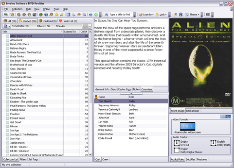 DVD Profiler screenshot (481 pix)