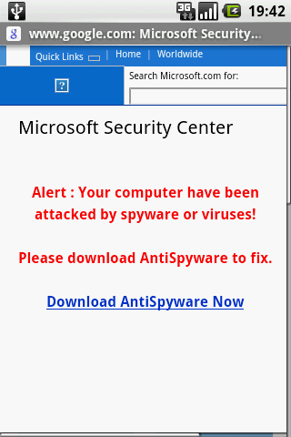 Android-browser malware