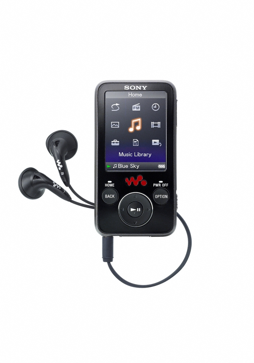 Sony NWZ E438FB  8GB Zwart