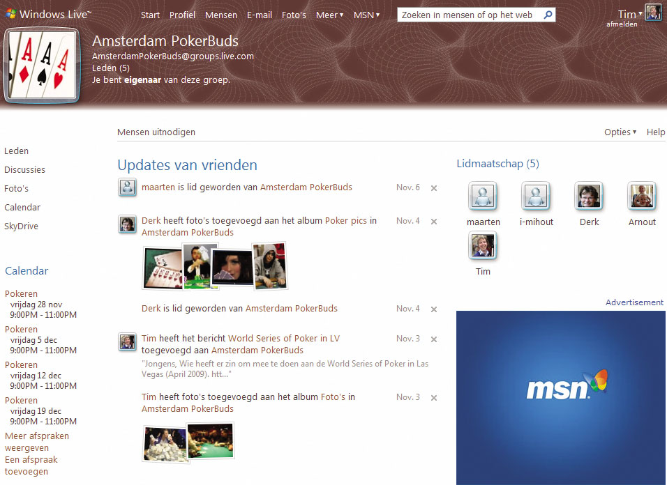 Windows Live - Groups
