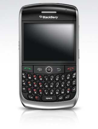 BlackBerry 8900 Javelin Zwart