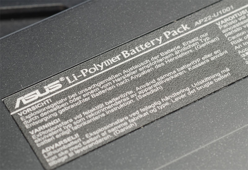 Netbooks deel 2: Asus Eee PC S101 accu
