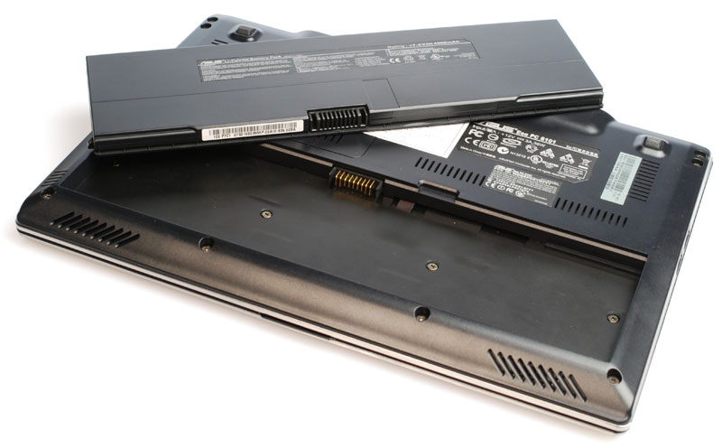 Netbooks deel 2: Asus Eee PC S101 onderkant