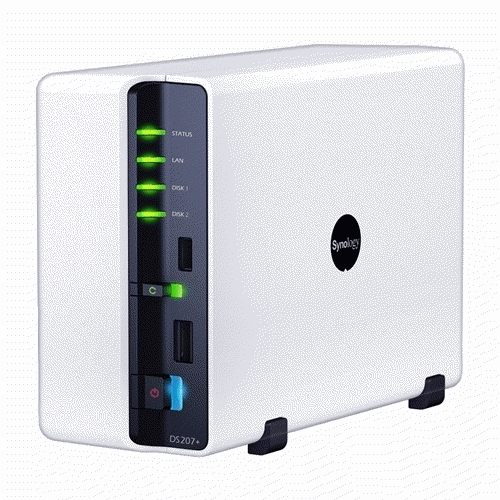Synology Disk Station DS207+, 2TB