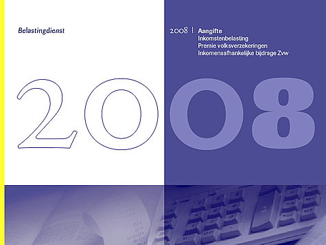 Belastingdienst Aangifteprogramma 2008 - splashscreen