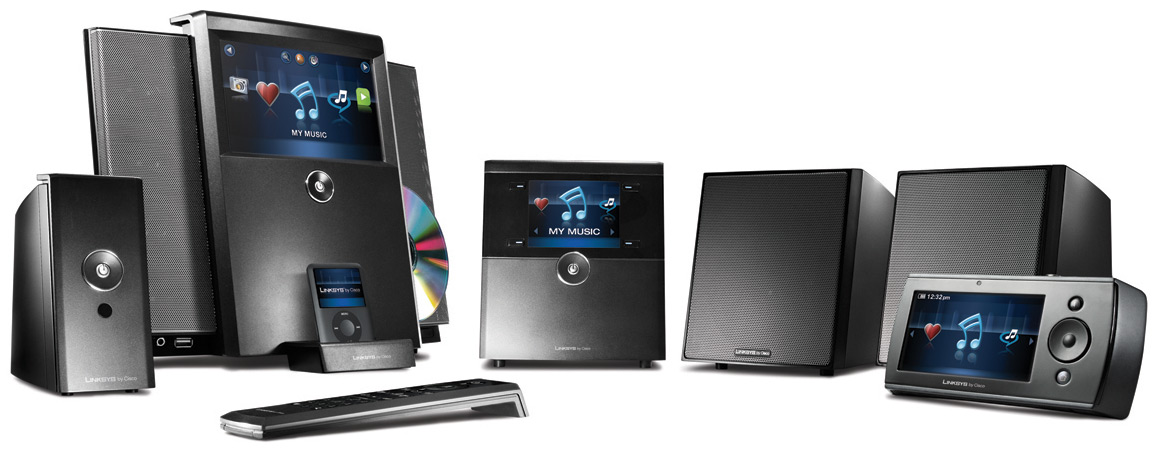 Cisco Linksys Wireless Home Audio set