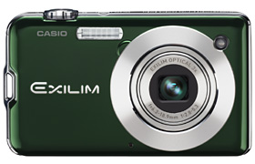 Casio Exilim Card EX-S12 Groen