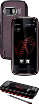 Nokia 5800 XpressMusic Rood