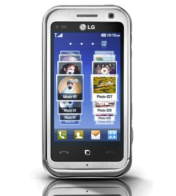 LG  KM900-Arena Zilver