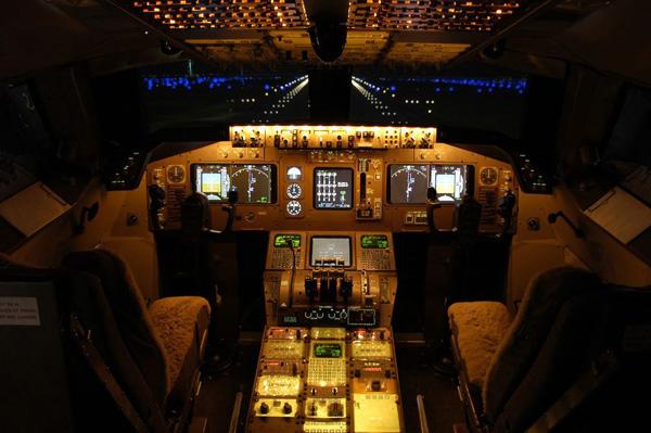 Matthew Sheil's 747 simulator