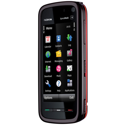 Nokia 5800 XpressMusic Rood