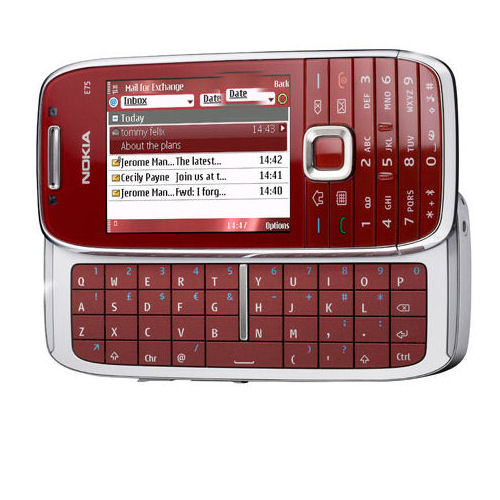 Nokia E75 Rood
