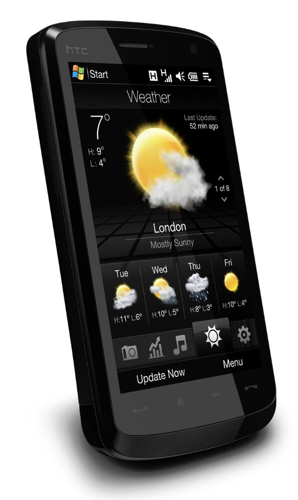 HTC Touch HD Zwart