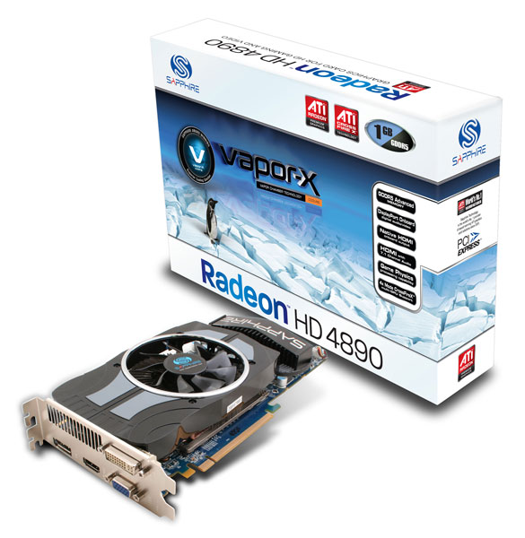 Sapphire VAPOR-X HD VAPOR-X HD 4890 1GB GDDR5 PCI-E