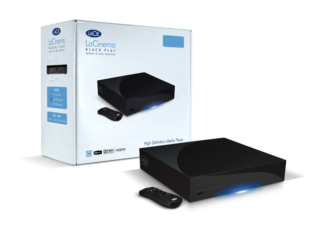 LaCie LaCinema Black Play 500GB