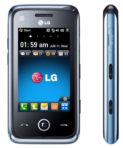 LG GM730 Zwart