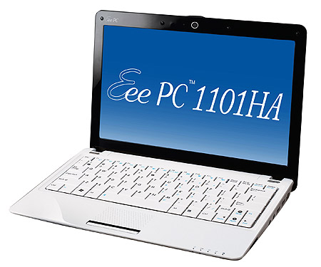 Asus Eee  PC 1101HA wit Wit
