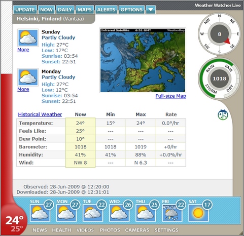 Weather Watcher Live screenshot (481 pix)