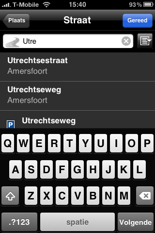 Navigon op iPhone OS 3.0