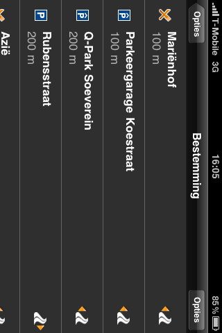 Navigon op iPhone OS 3.0