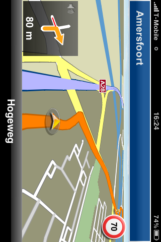 Navigon op iPhone OS 3.0