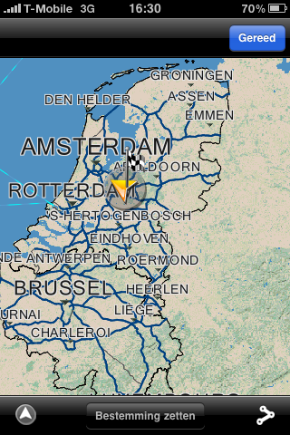 Navigon op iPhone OS 3.0